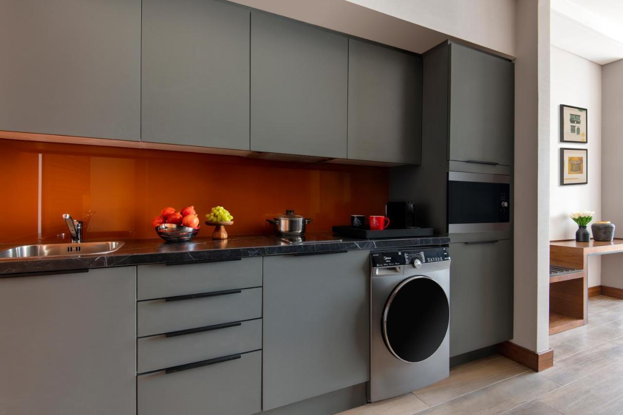 Swissotel Living Jeddah Ngoại thất bức ảnh A modern kitchen